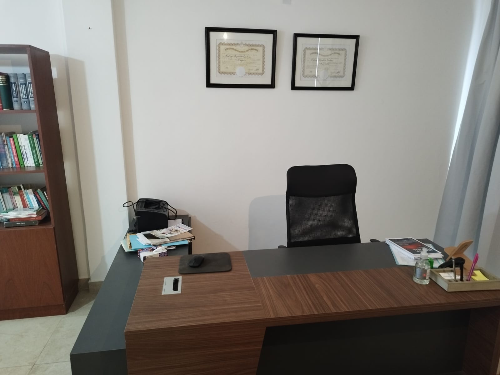 Oficina del estudio jurídico